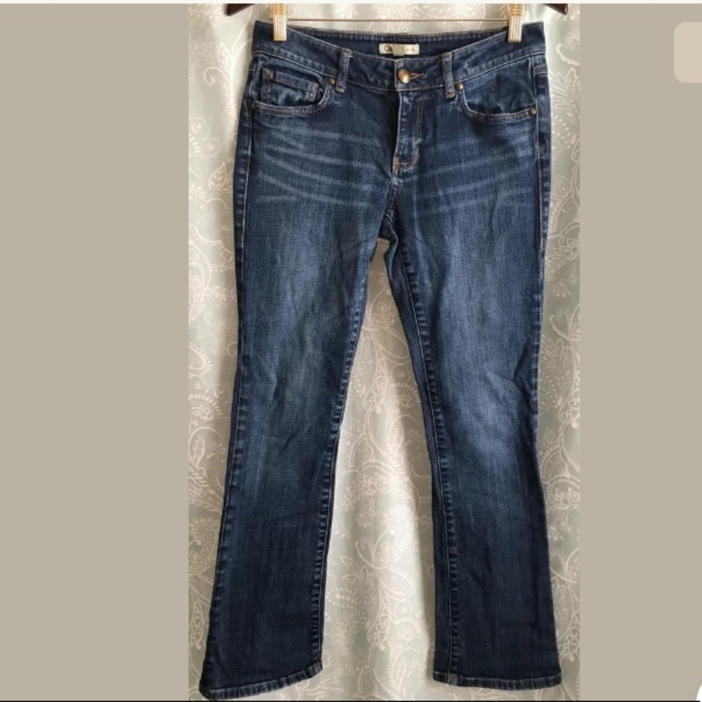 🌸 CAbi Jeans Size 6 Boot Cut Style 967R Stretch